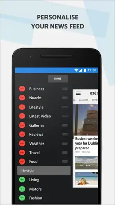 RTE News Now android App screenshot 16